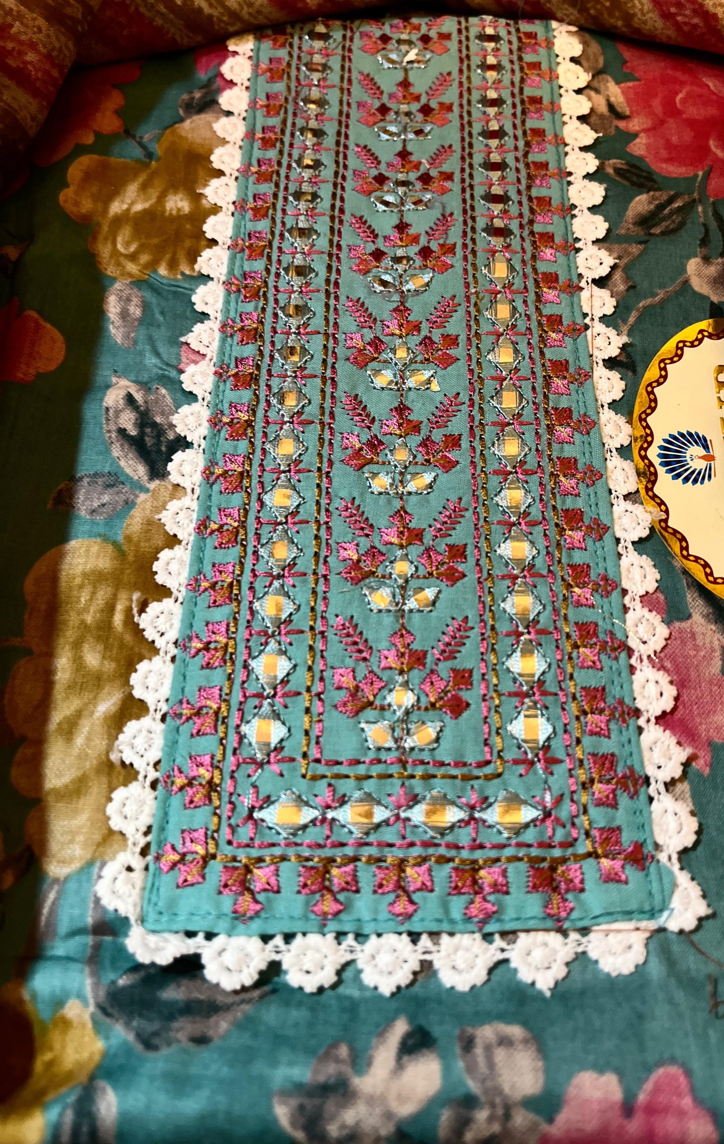 Royal Embroidery Dupatta Suit | High Quality