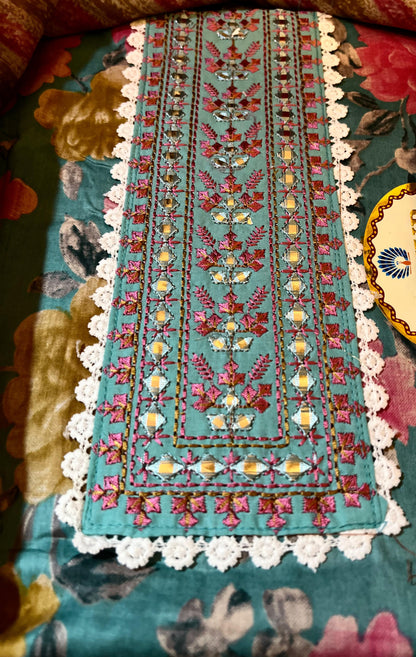 Royal Embroidery Dupatta Suit | High Quality