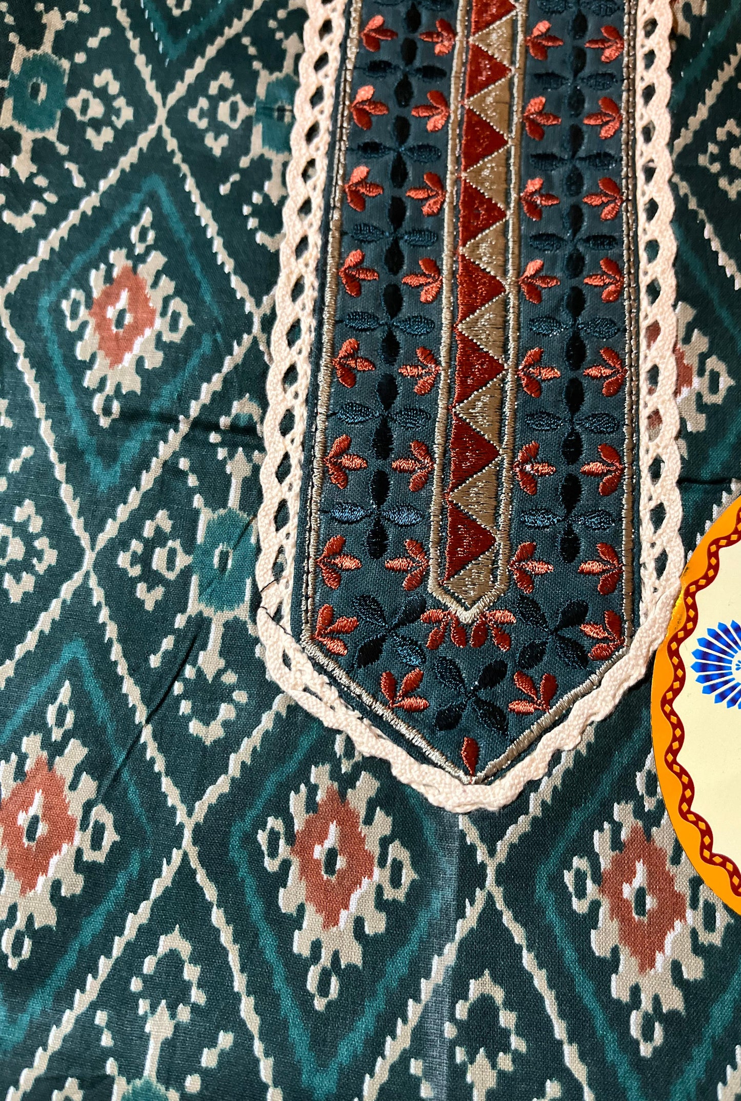 Premium Embroidery Dupatta Suit | High Quality Cotton fabric