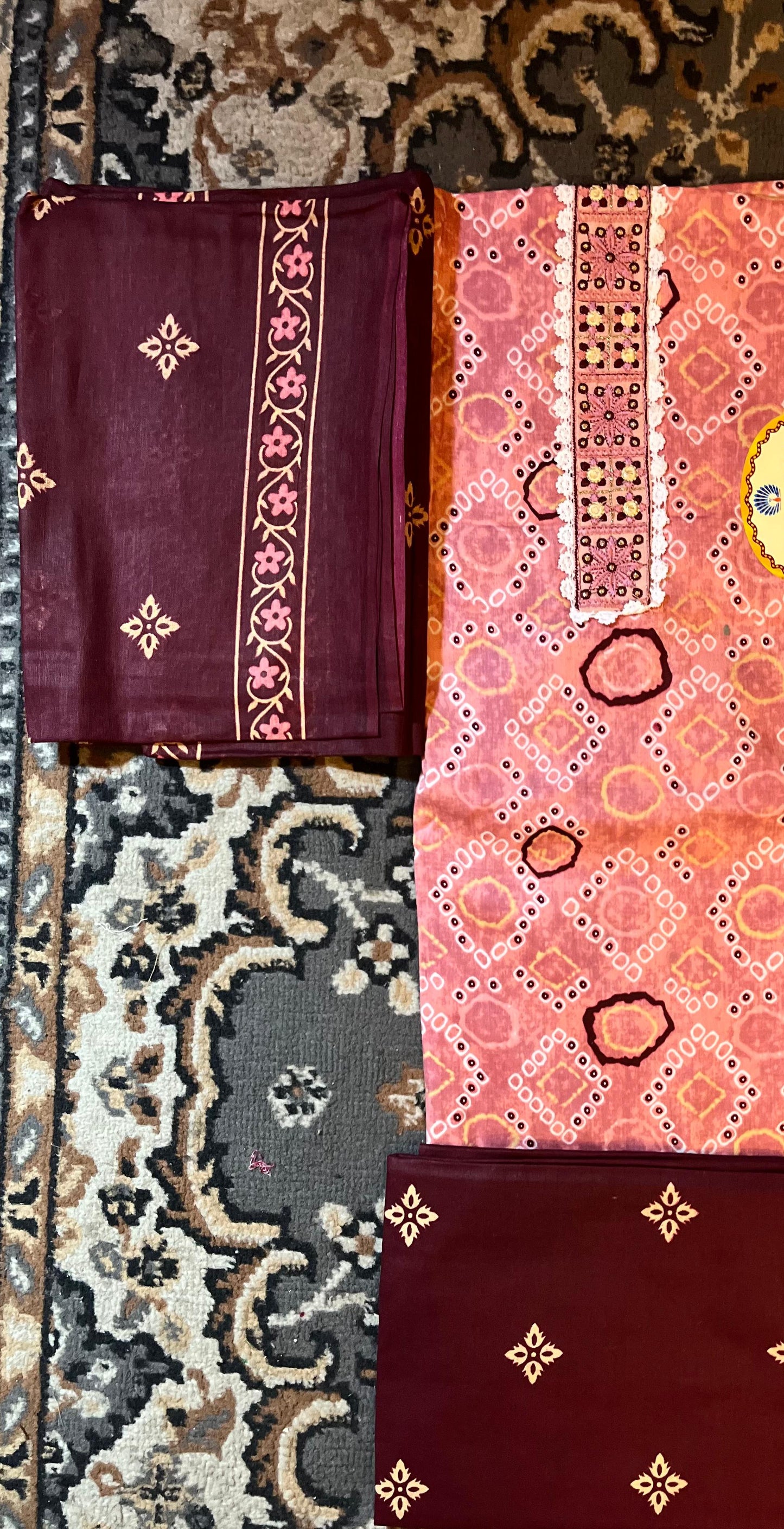 Royal multi-color Embroidery Dupatta Suit | High Quality